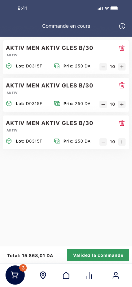 Active Procurement List